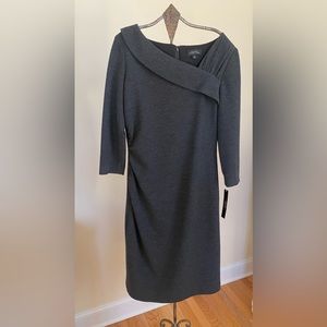 Tahari Gray Dress New With Tags Size 6!